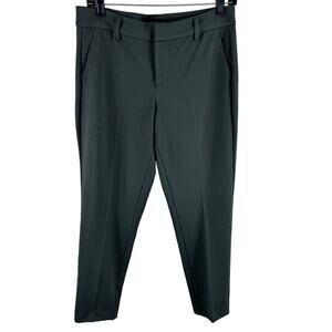 Liverpool Dark Green Skinny Ankle Fit Mid Rise Dressy Pants Trousers Size 6